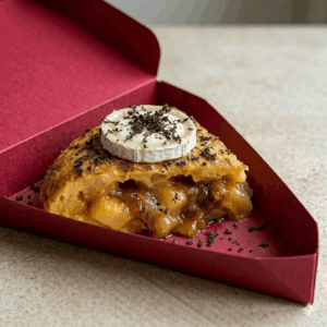 Tortilla con trufa y queso