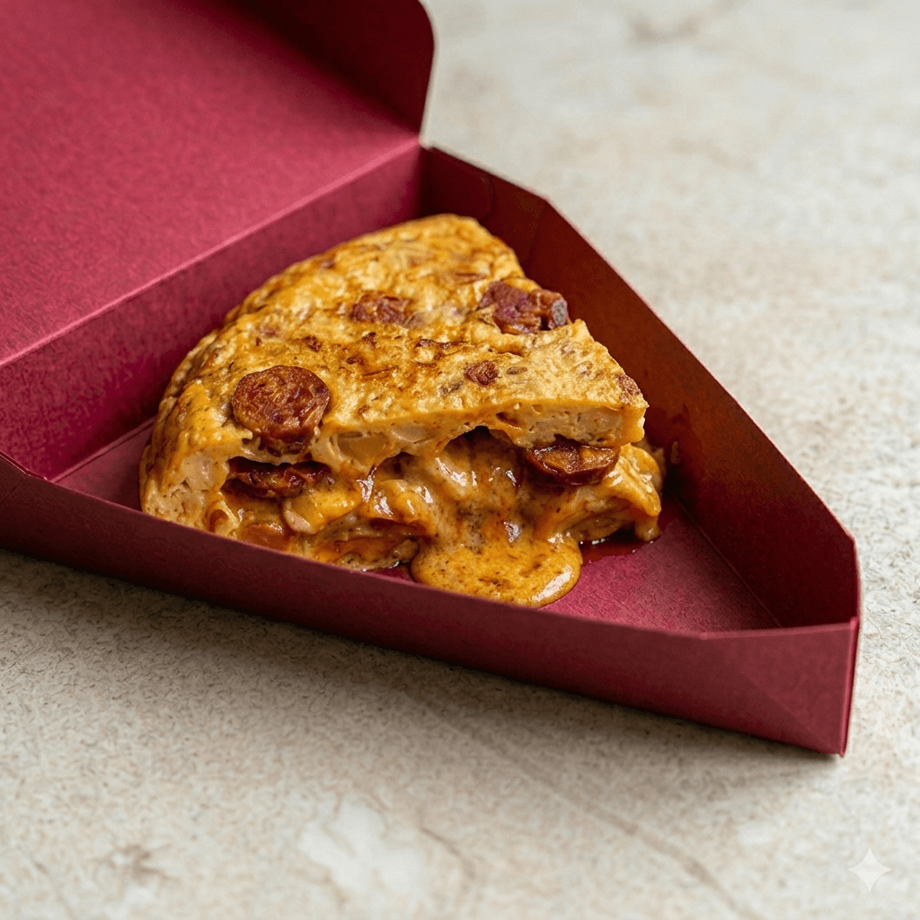 Tortilla con chorizo
