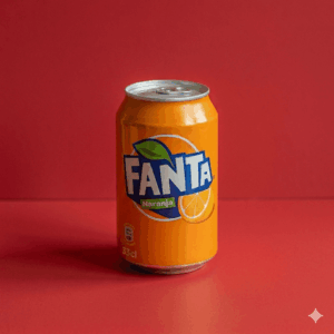Lata de Fanta Naranja