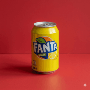 Lata de Fanta Limón