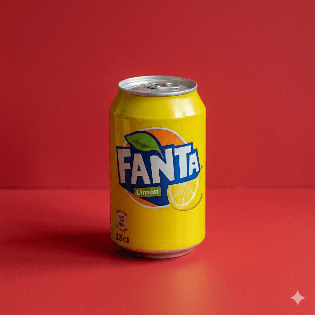 Lata de Fanta Limón